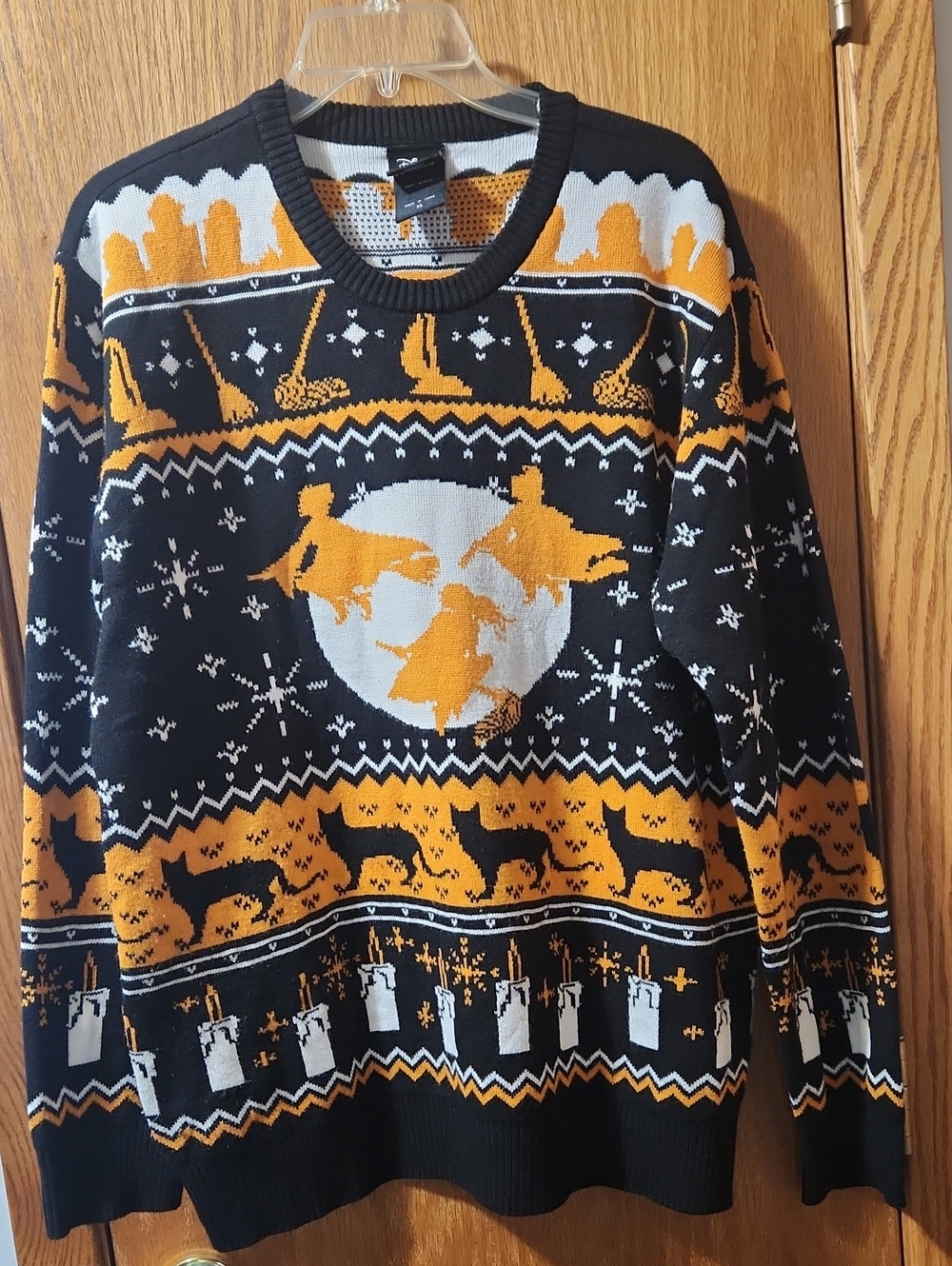 Disney Black, Hocus Pocus Themed Sweater